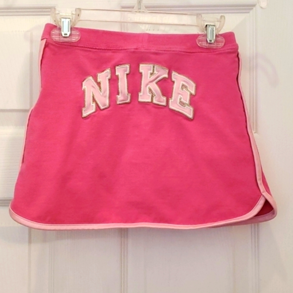 Nike Girl's Pink/Lt Pink/Silver Skort